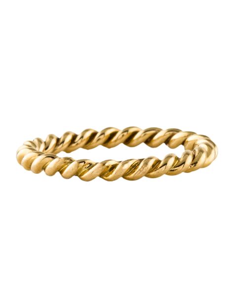 tiffany twist ring gold